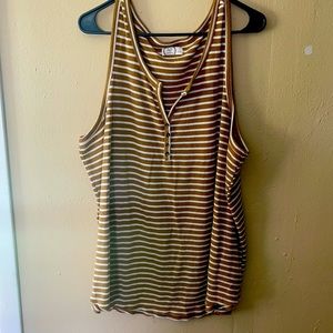 Maurices stripe tank